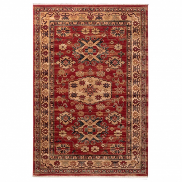 Traditional Red Vintage Antique Wool Rug For Living Room, Bedroom | Large Red Wool Rug